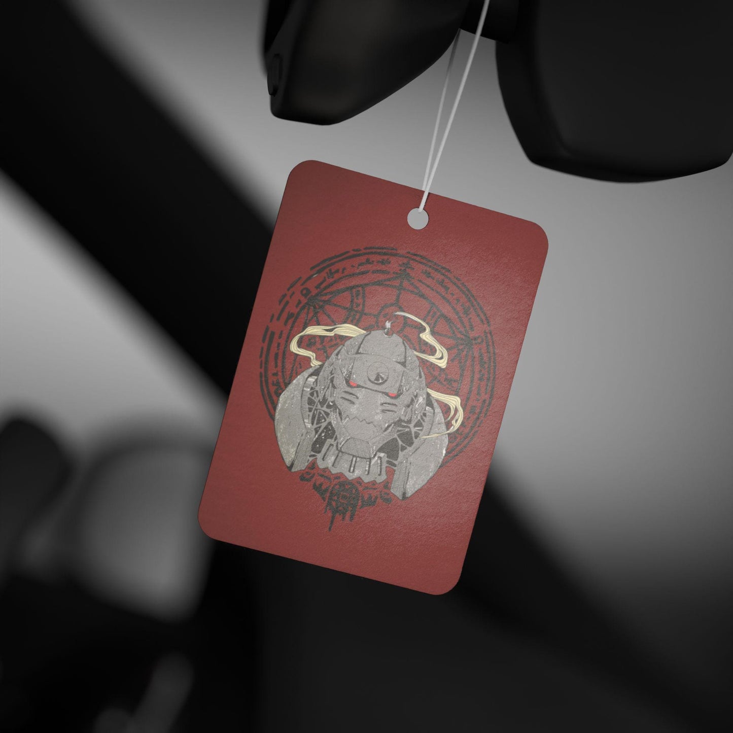 Alphonse Helmet Air Freshener: Fullmetal Alchemist Anime Car Decor