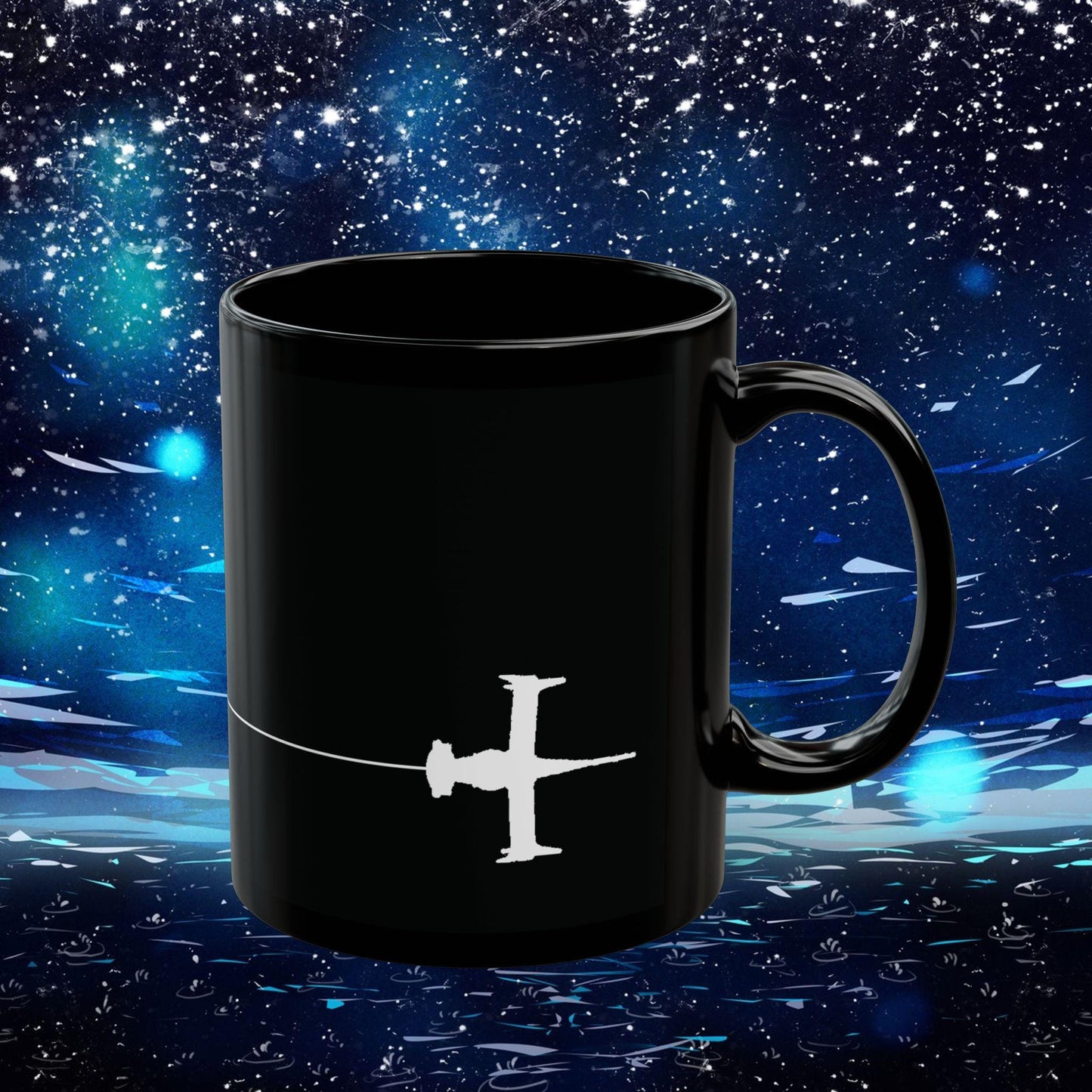 Cowboy Bebop Ein Data Dog Mug, Space Anime Coffee Cup, Dog Lover Gift, 11 oz Ceramic, Ein Data Dog Merch, Anime Fan Gift