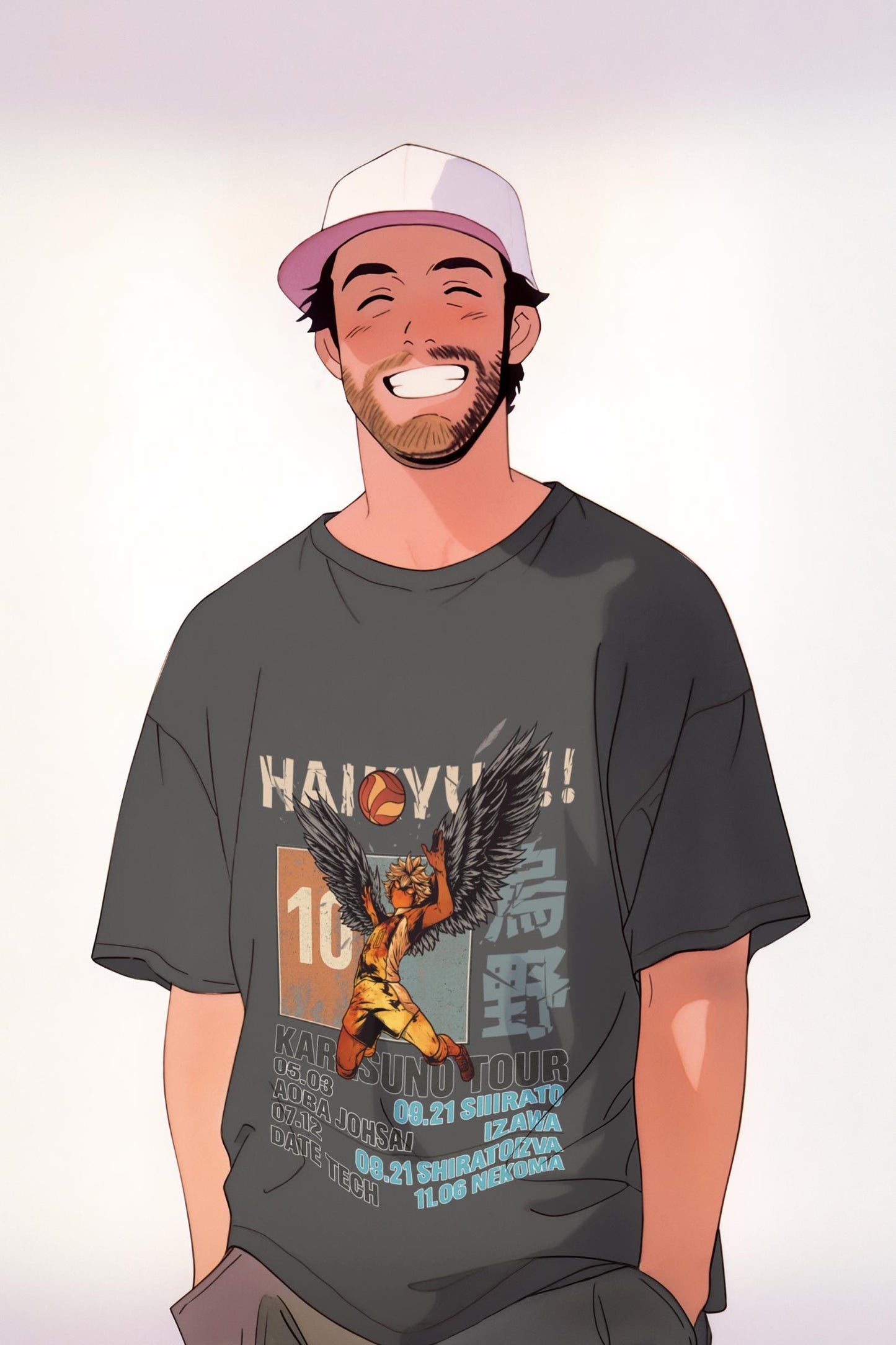 Haikyuu Anime T-Shirt: Shoyo Hinata Volleyball Manga Tee