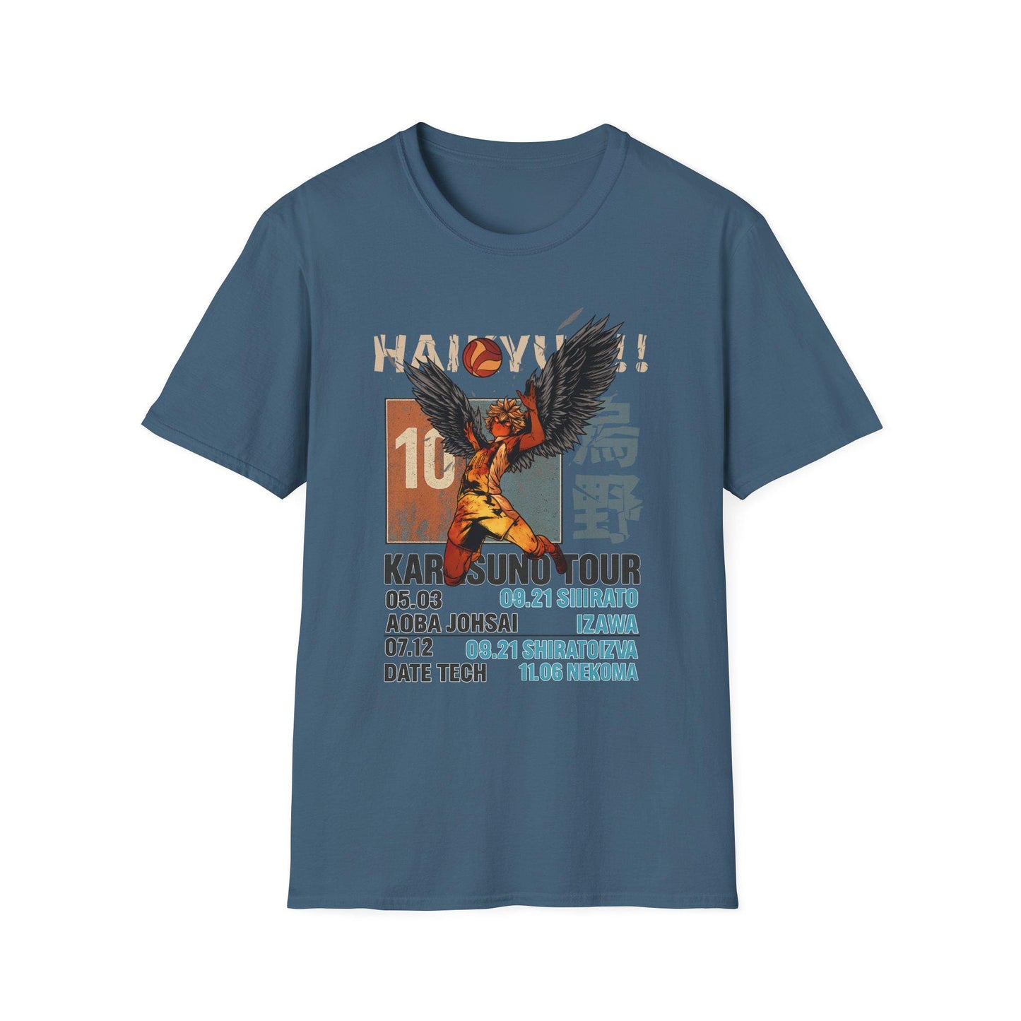 Haikyuu Anime T-Shirt: Shoyo Hinata Volleyball Manga Tee