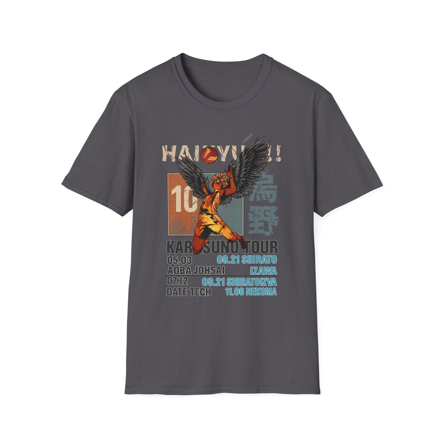Haikyuu Anime T-Shirt: Shoyo Hinata Volleyball Manga Tee