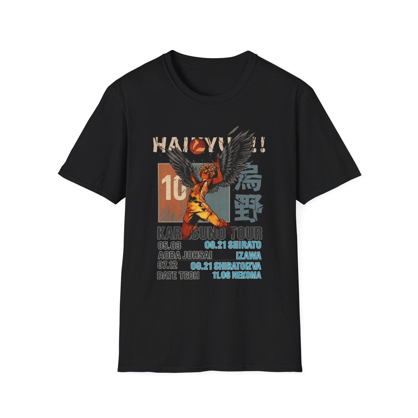 Haikyuu Anime T-Shirt: Shoyo Hinata Volleyball Manga Tee