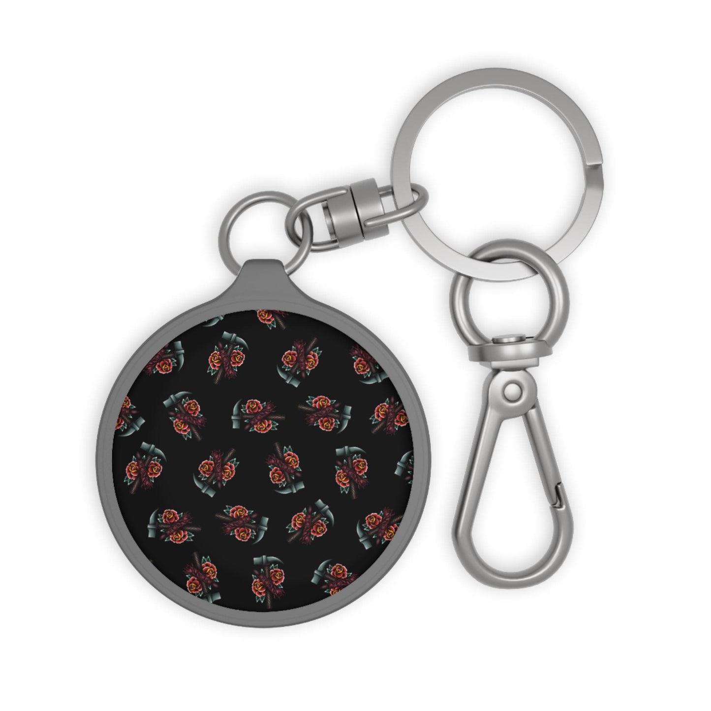 Jujutsu Kaisen Tattoo Keychain, Anime Geometric Bag Charm, Sorcery Symbol Fandom Merchandise, Otaku Gift, Manga Inspired Zipper Pull