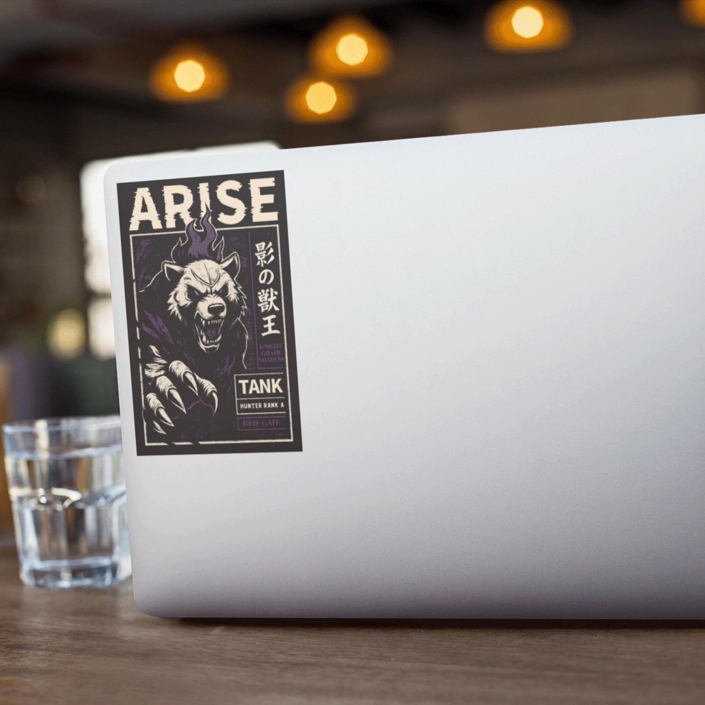 Solo Leveling Anime Stickers: Waterproof Vinyl Decals for Laptop, Water Bottle