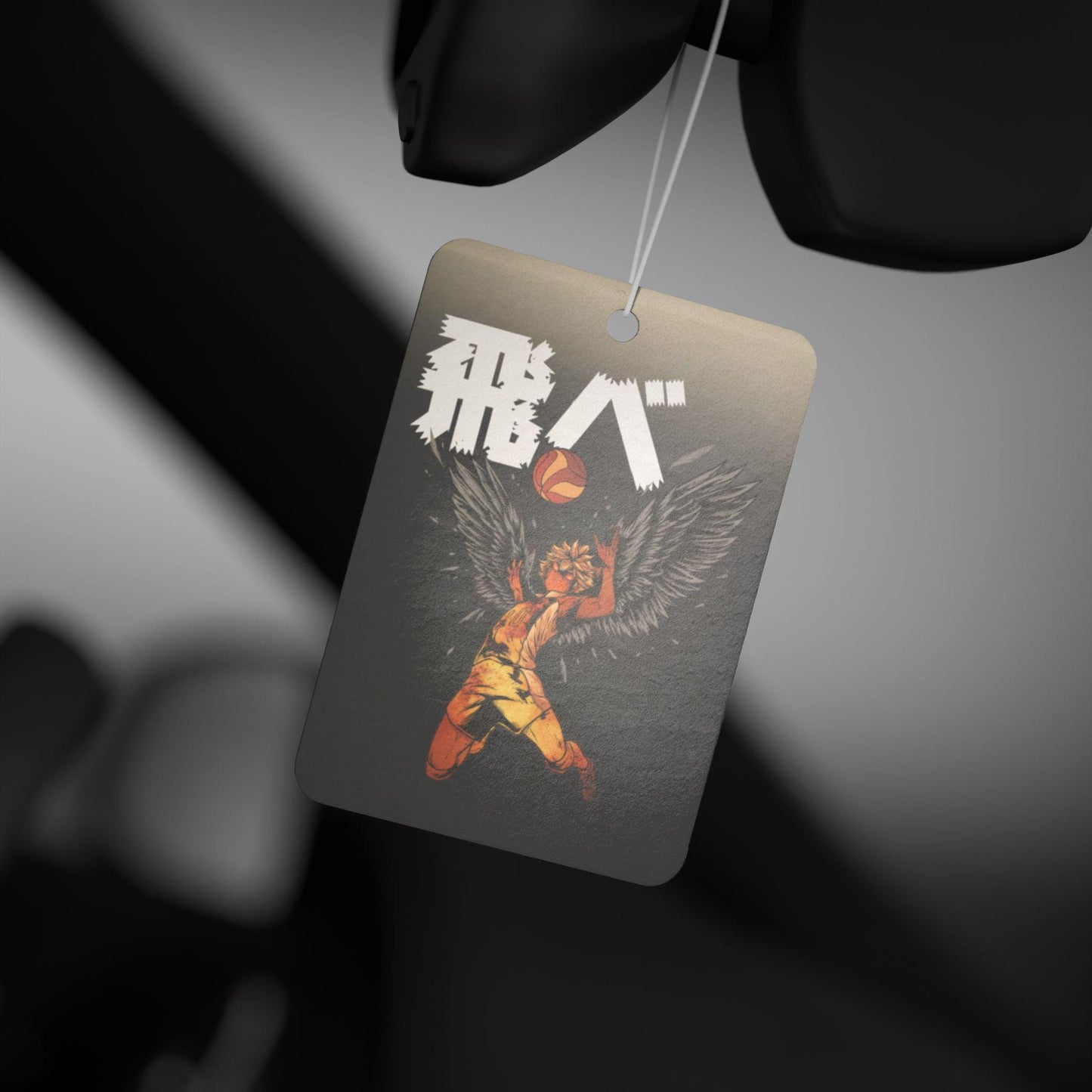 Haikyuu Shoyo Hinata Car Air Freshener | Anime Volleyball Fan Gift | Motivational Quote | Manga Car Scent Diffuser | Hinata Fan Art