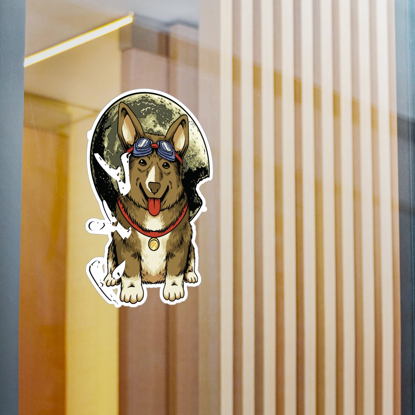 Cowboy Bebop Ein Data Dog Sticker, Anime Merch, Space Cowboy Style, Otaku Life, Intergalactic Vibes, Retro Anime, Laptop Water Bottle Decal