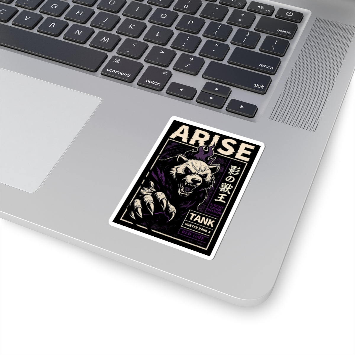 Tank Solo Leveling Kiss-Cut Stickers, Anime Sticker, Gaming Decal, Laptop Sticker, Kawaii Sticker, Water Bottle Decal
