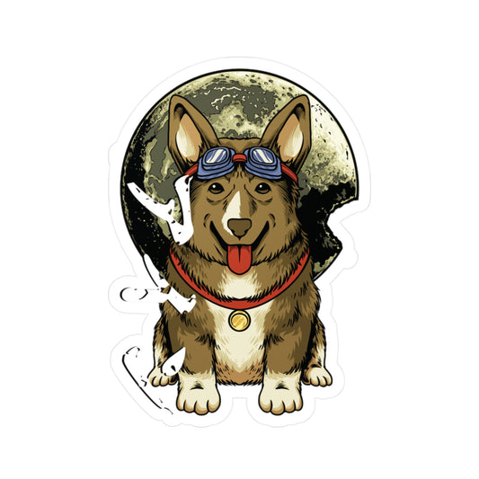 Cowboy Bebop Ein Data Dog Sticker, Anime Merch, Space Cowboy Style, Otaku Life, Intergalactic Vibes, Retro Anime, Laptop Water Bottle Decal