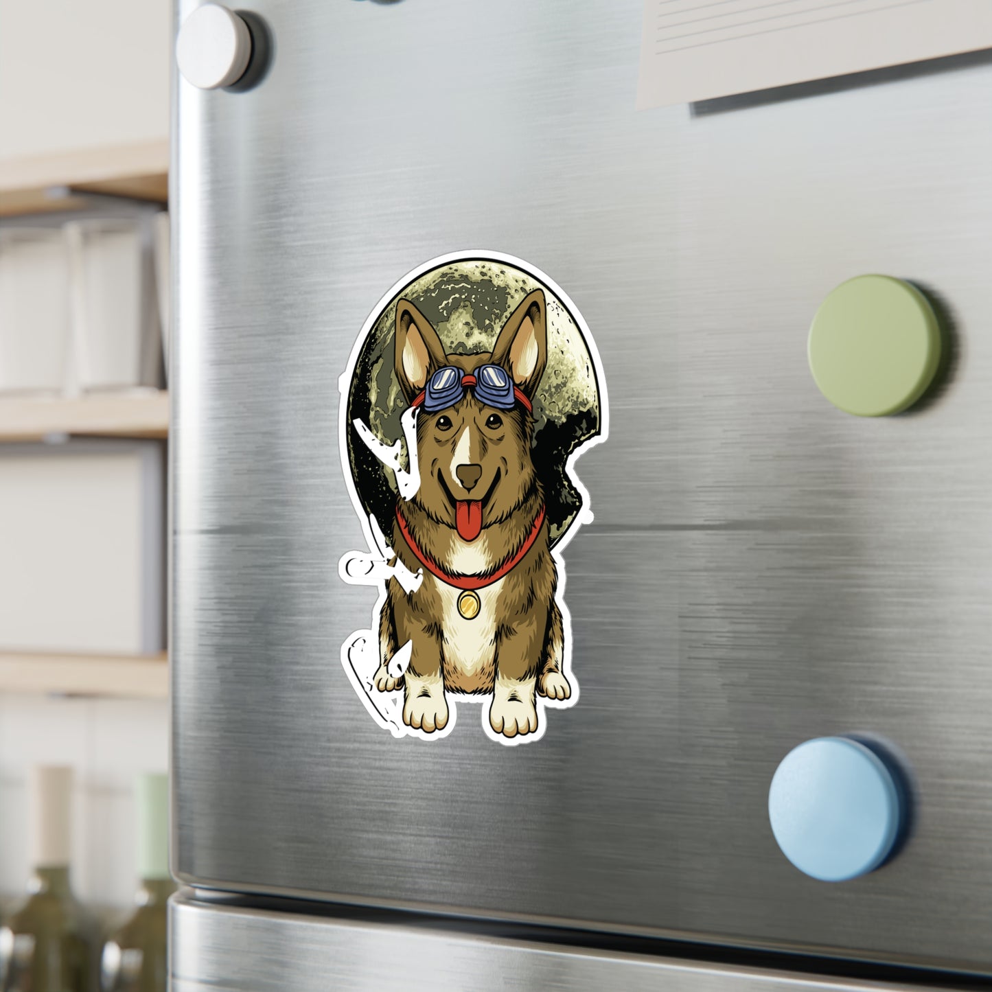 Cowboy Bebop Ein Data Dog Sticker, Anime Merch, Space Cowboy Style, Otaku Life, Intergalactic Vibes, Retro Anime, Laptop Water Bottle Decal